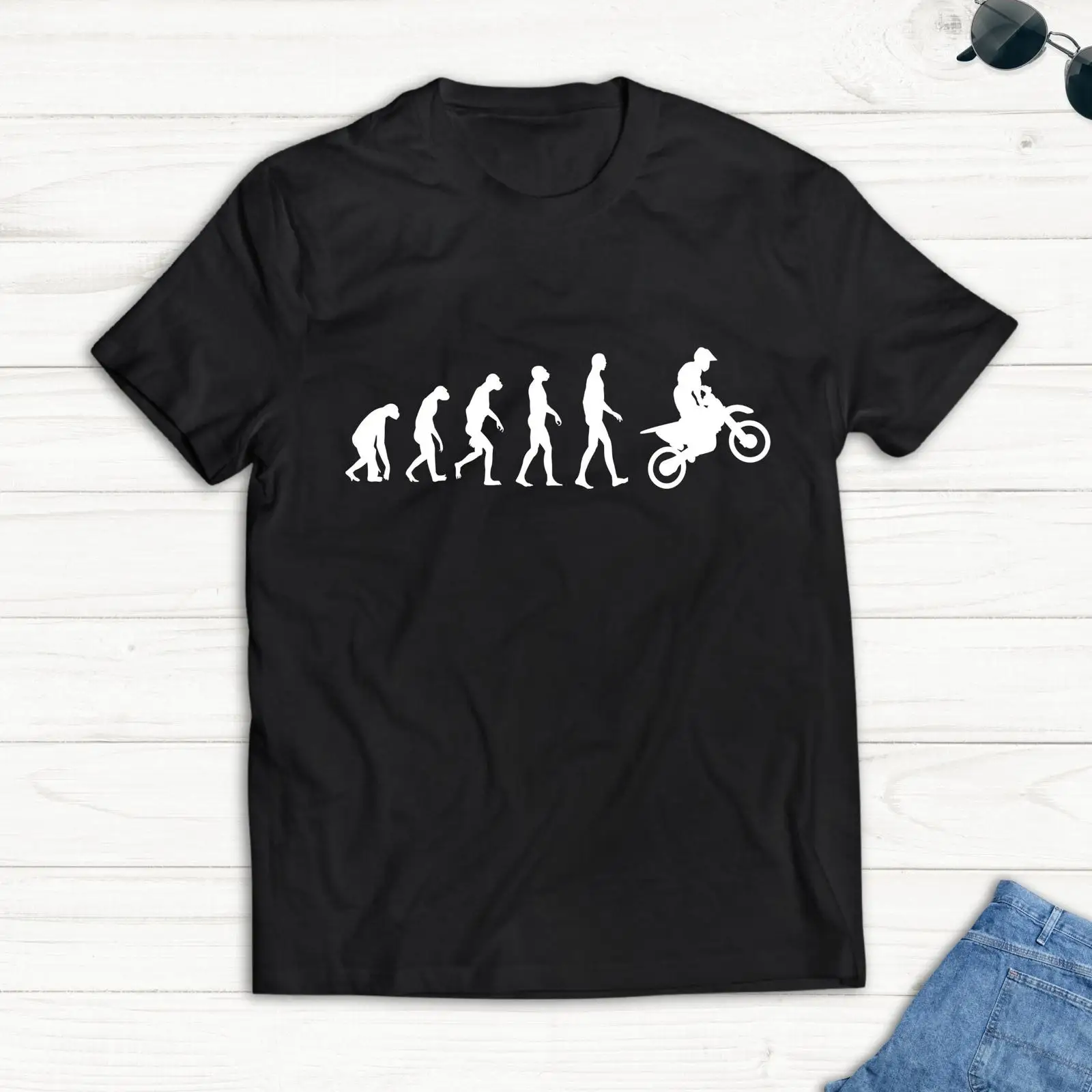 Motorcycle Gear Wash - モトクロス エボリューション バイク Tシャツ オートバイ ギア