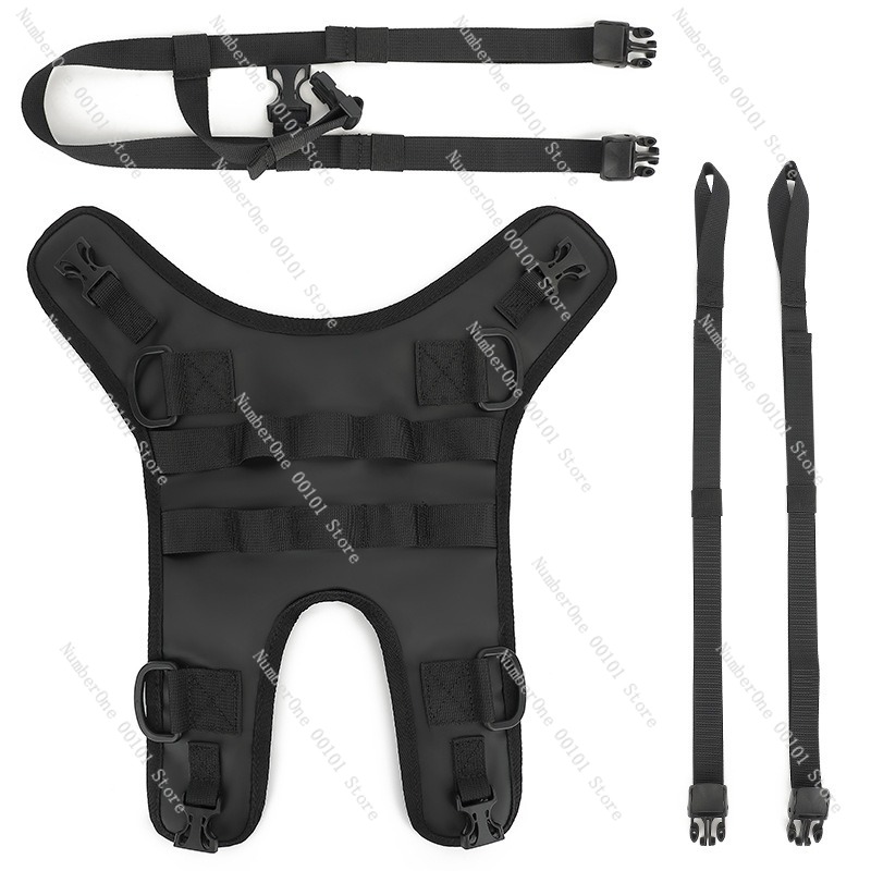 Motorcycle Gear Organizer - ユニバーサルオートバイ燃料タンクバッグマウントベースタクティカルタンクベストフル機能ギアハーネスクールオイルタンクカバーオーガナイザーライディング