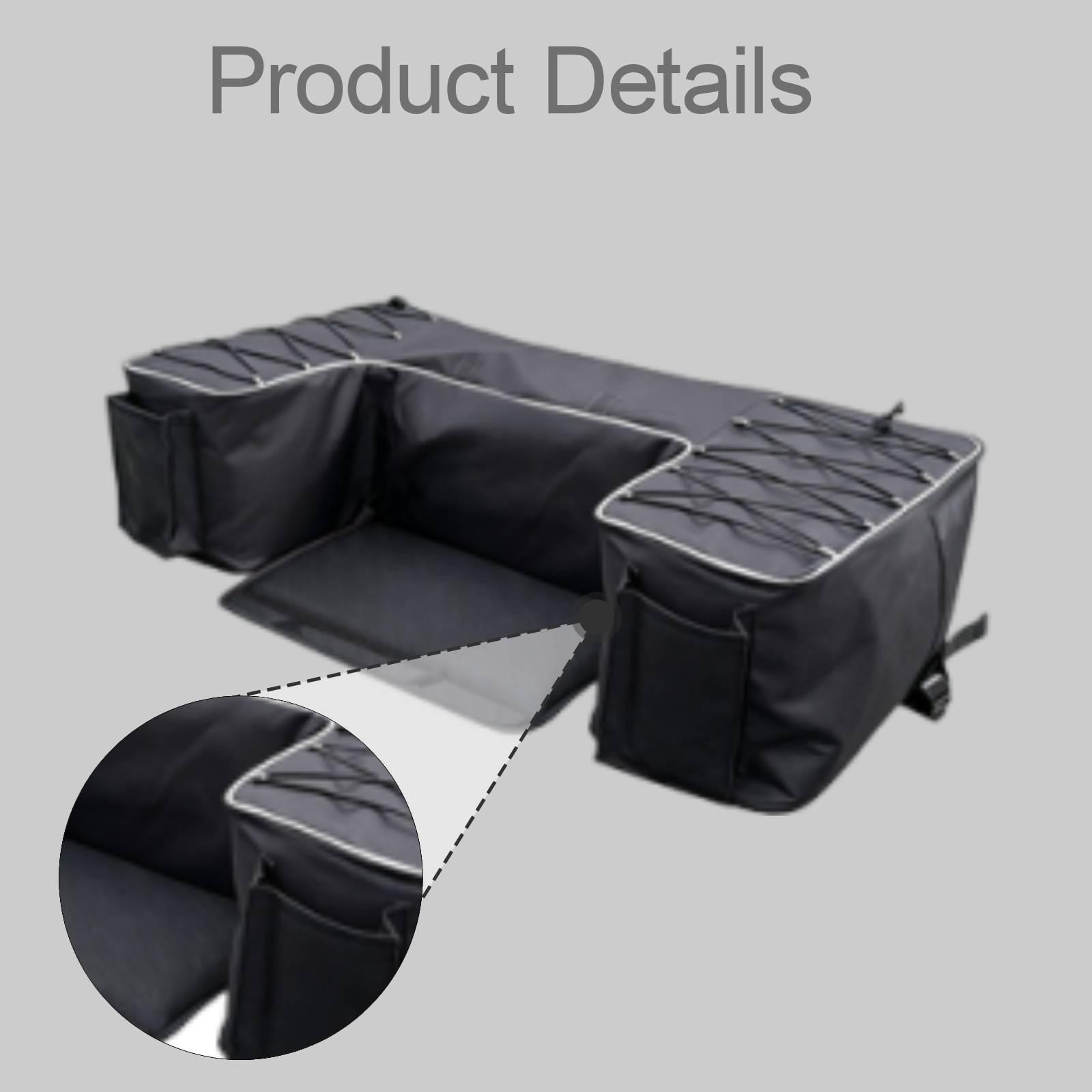 Motorcycle Gear Organizer - バイク用収納バッグ 高性能防水サイドポケットオーガナイザー バイク用品や冒険旅行に最適