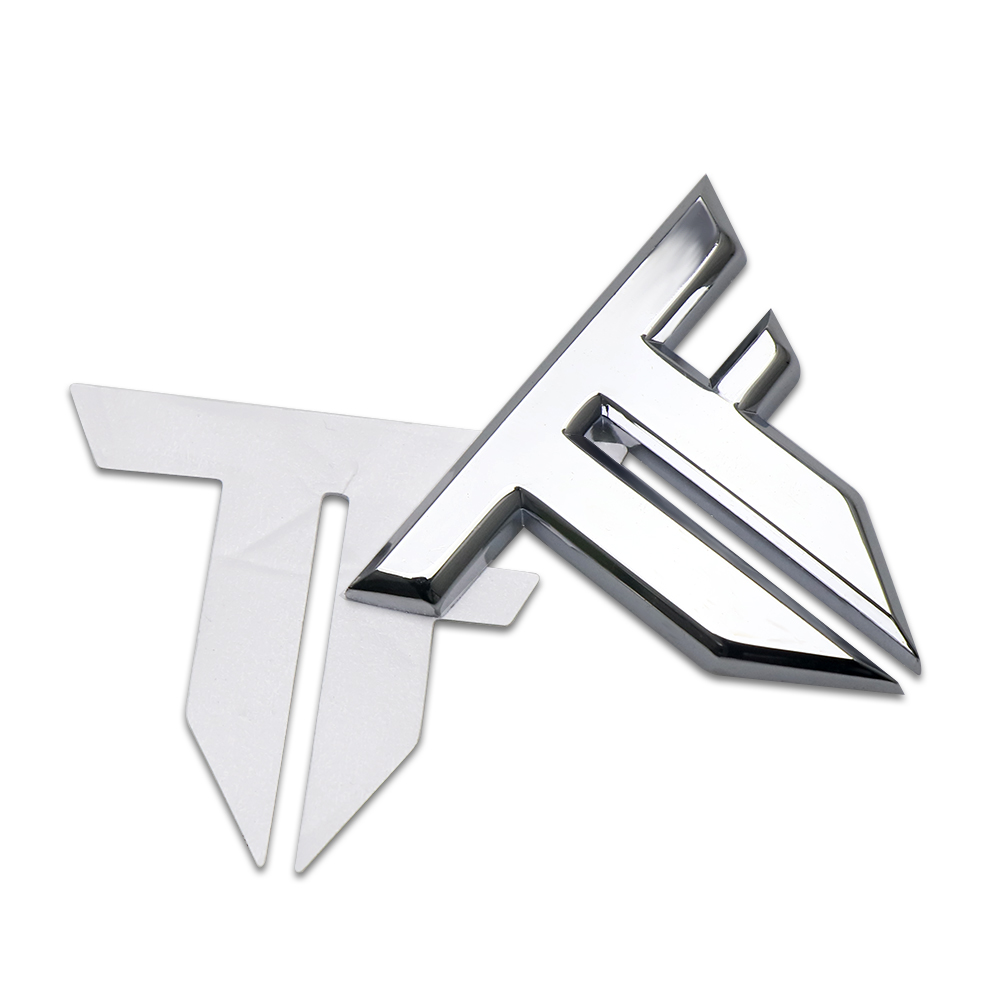 1pc 3D メタル TF エンブレムバッジ車のデカールクロ - Motorcycle Gear Logo のレビューと価格