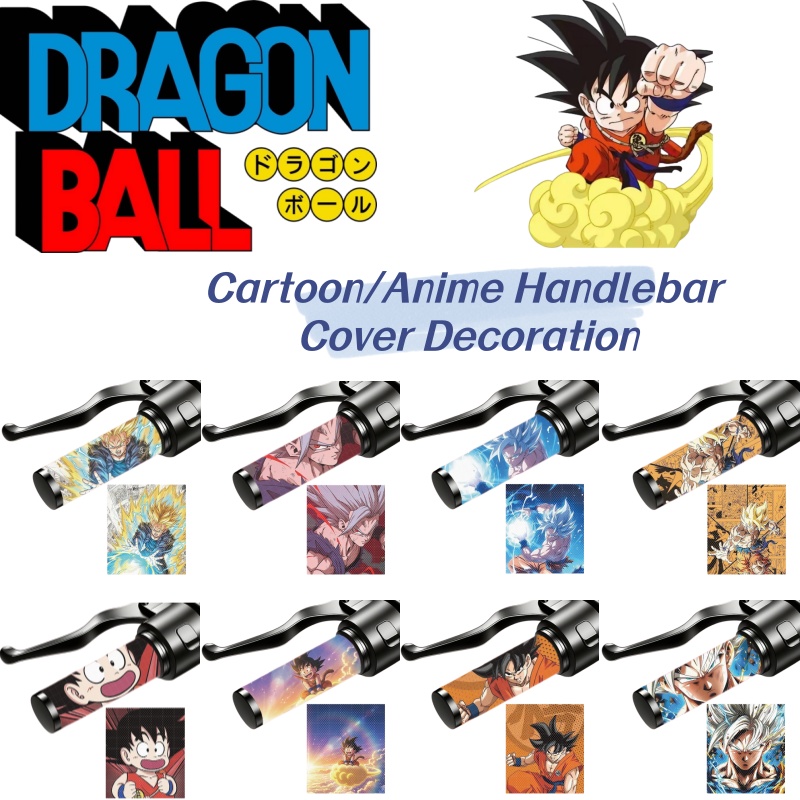 ドラゴンボール漫画悟空電動車両ハンドルグローブ超サイヤ人バイ - Motorcycle Gear Japan のレビューと価格