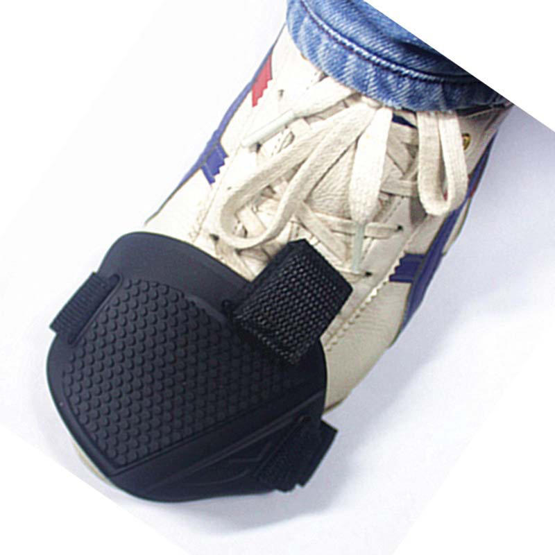 1/2 個ゴム製オートバイ靴保護具シフターパッドバイク乗馬サ - Motorcycle Gear Boots のレビューと価格