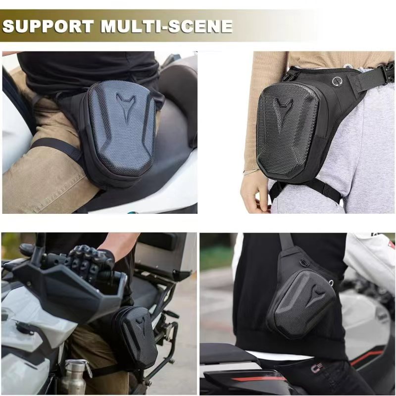 防水ドロップ太ももバッグオートバイレッグタンクバッグバイカー - Motorcycle Gear Organizer のレビューと価格