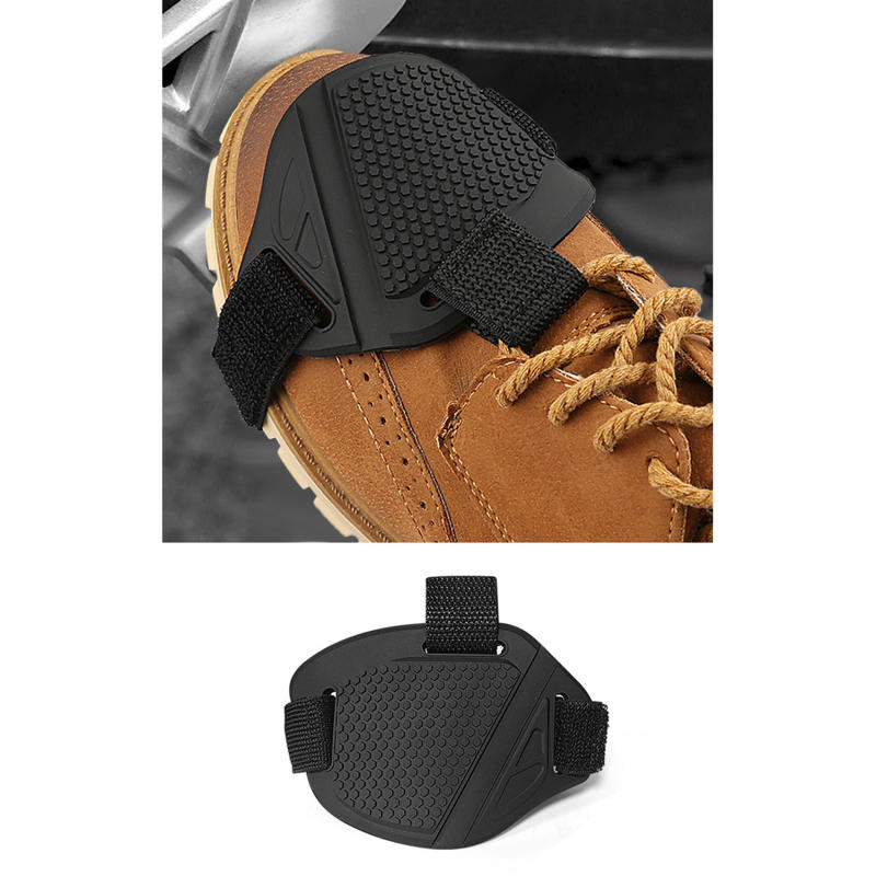 防水オートバイシフトパッドギアシューズ保護オートバイギアシフ - Motorcycle Gear Boots のレビューと価格
