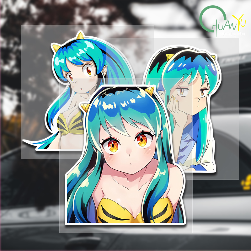 Jdm-ビニール反射防水ステッカー,美しい女の子,かわいい女 - Motorcycle Gear Japan のレビューと価格
