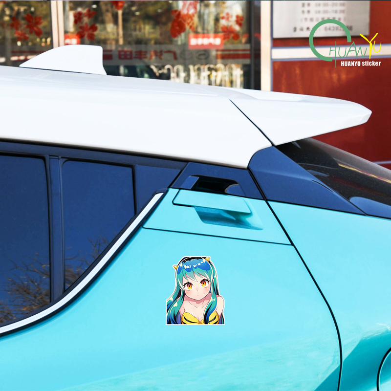 Jdm-ビニール反射防水ステッカー,美しい女の子,かわいい女 - Motorcycle Gear Japan のレビューと価格