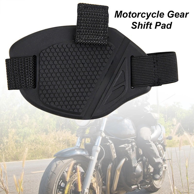 オートバイギアシフトパッドユニバーサル滑り止め耐摩耗性ゴム製 - Motorcycle Gear Boots のレビューと価格