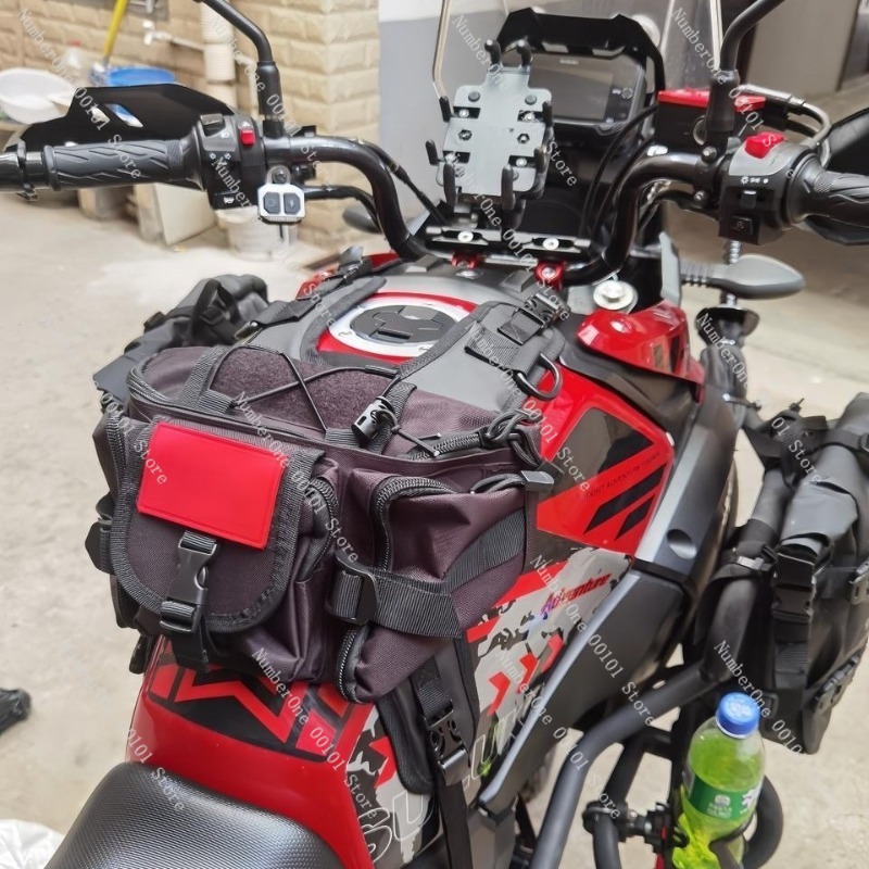 ユニバーサルオートバイ燃料タンクバッグマウントベースタクティ - Motorcycle Gear Organizer のレビューと価格