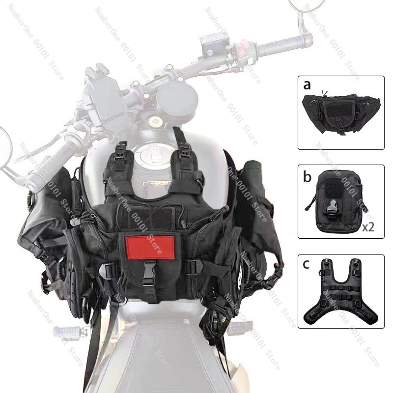 ユニバーサルオートバイ燃料タンクバッグマウントベースタクティ - Motorcycle Gear Organizer のレビューと価格