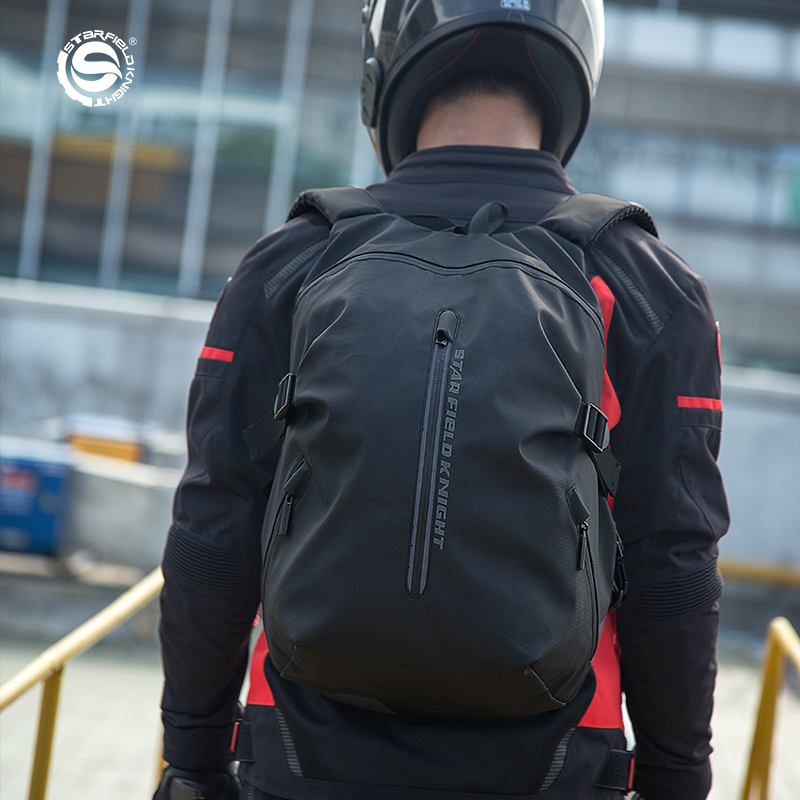 SFK オートバイヘルメットバッグ 大容量バックパック アウ - Motorcycle Gear Logo のレビューと価格