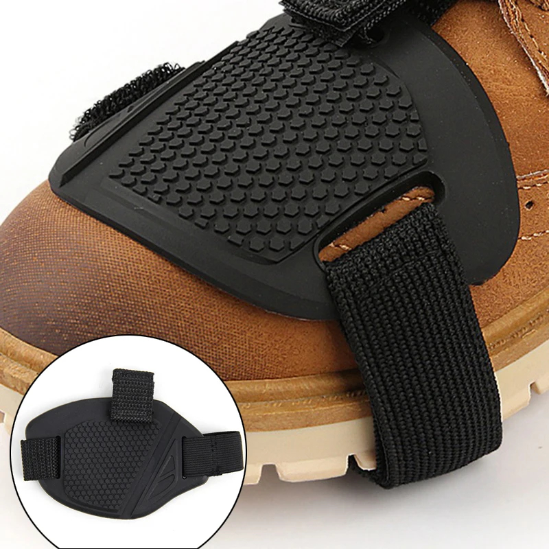 ゴムオートバイシフトパッドバイク滑り止めギア靴カバーオートバ - Motorcycle Gear Boots のレビューと価格
