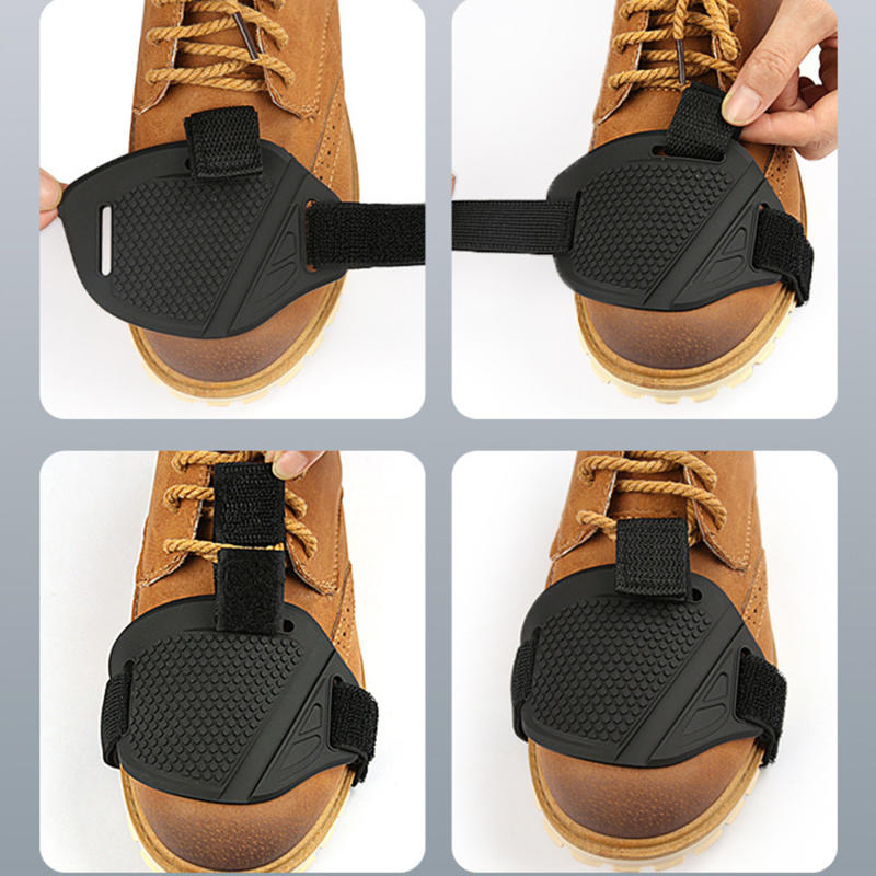 ゴムオートバイシフトパッドバイク滑り止めギア靴カバーオートバ - Motorcycle Gear Boots のレビューと価格