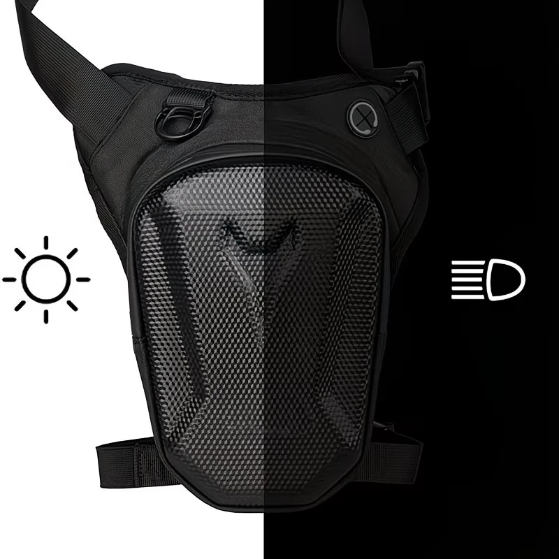 オートバイレッグタンクバッグ防水ウエストパッククロスボディラ - Motorcycle Gear Organizer のレビューと価格
