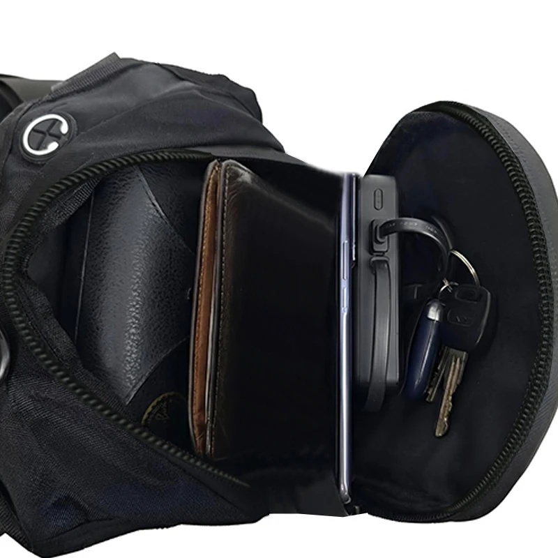 オートバイレッグタンクバッグ防水ウエストパッククロスボディラ - Motorcycle Gear Organizer のレビューと価格