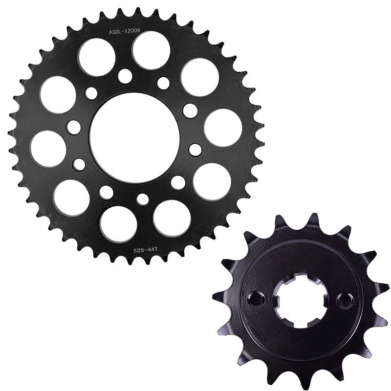 オートバイ 525 チェーン 15T フロント 44T リア - Motorcycle Gear Japan のレビューと価格