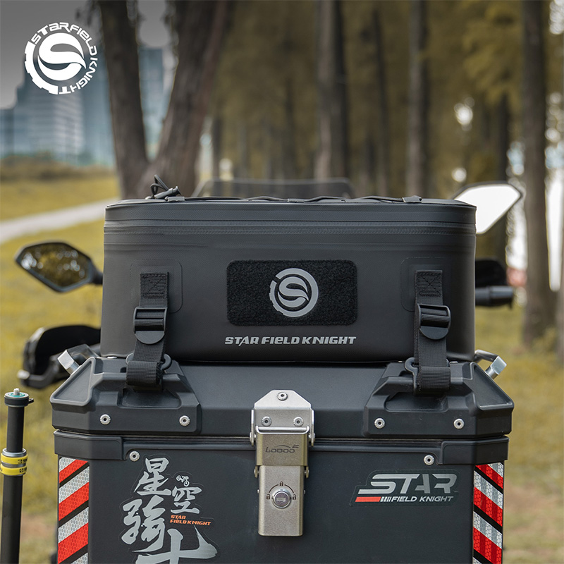 SFKユニバーサル13Lブラックバイクバッグ防水リアシートア - Motorcycle Gear Organizer のレビューと価格