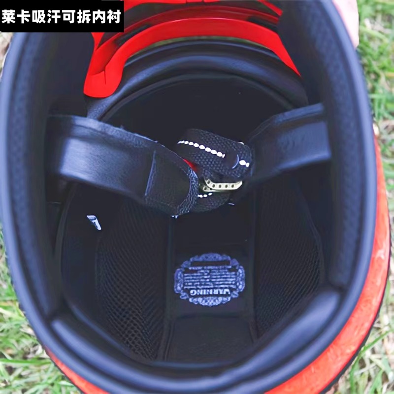 ヴィンテージオートバイヘルメット日本テックグラスファイバーシ - Motorcycle Gear Japan のレビューと価格