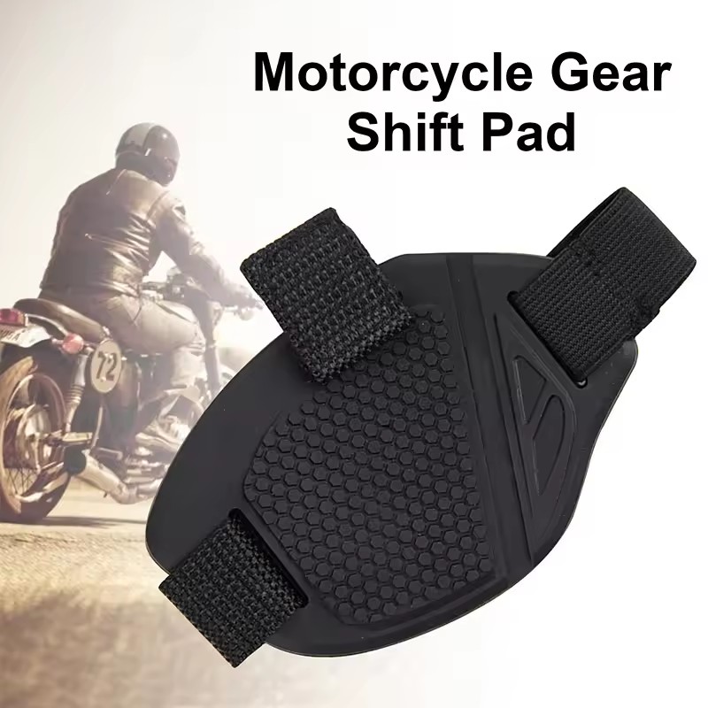 1/2 個オートバイシフトパッドギアシューズ保護バイクギアシ - Motorcycle Gear Boots のレビューと価格