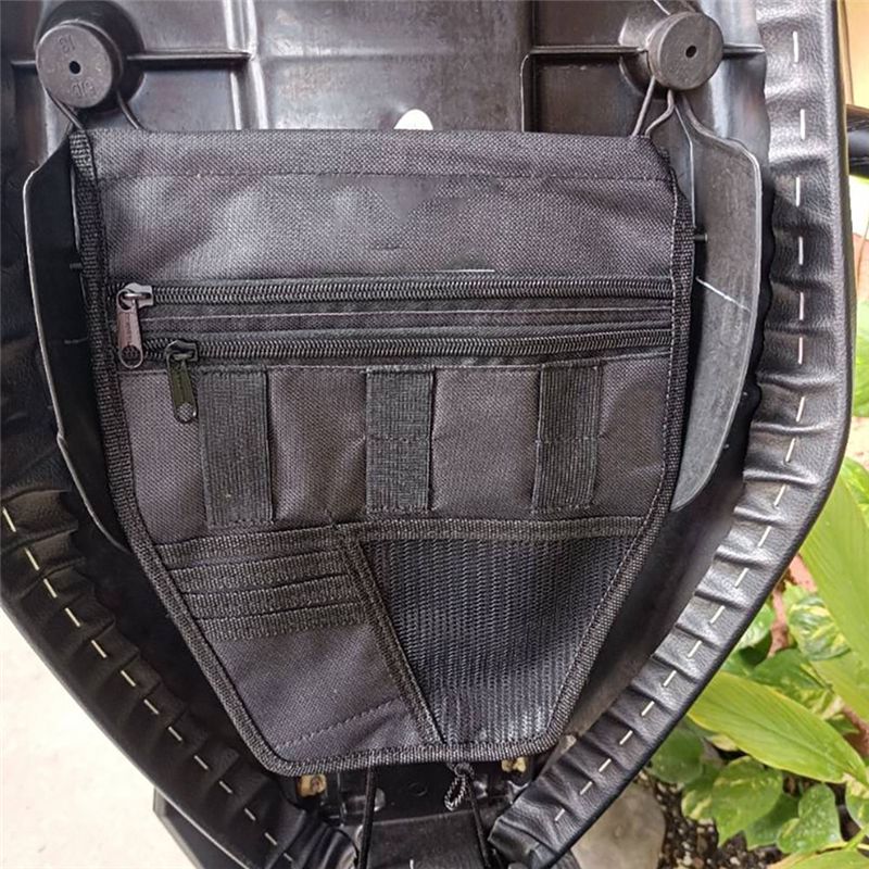 A04E-Gear オートバイシートバッグシート下オーガナイ - Motorcycle Gear Organizer のレビューと価格