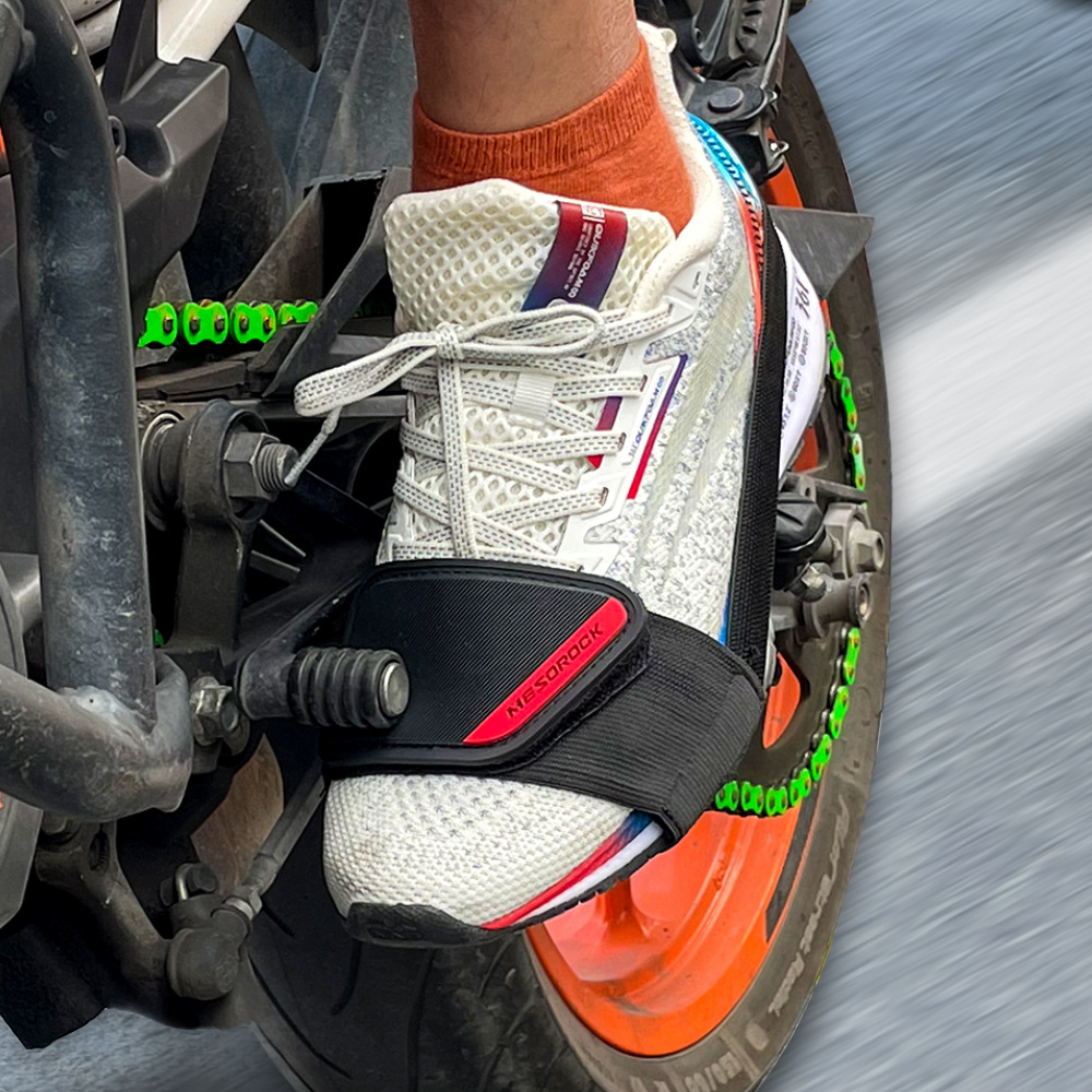 オートバイのギアシフトシューズカバー、調節可能なTPUガード - Motorcycle Gear Boots のレビューと価格